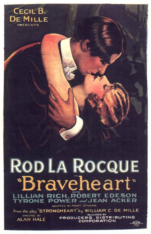 the movie poster: Braveheart (1925)