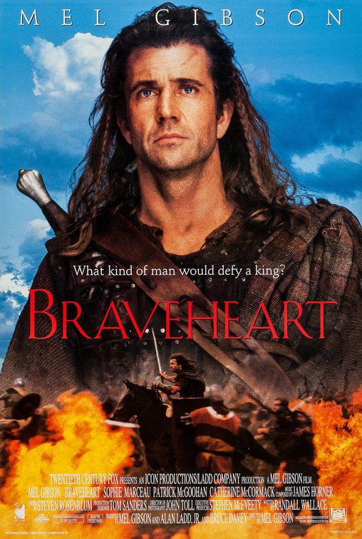 1000 piece jigsaw puzzle for the movie poster: Braveheart (1995) ver6