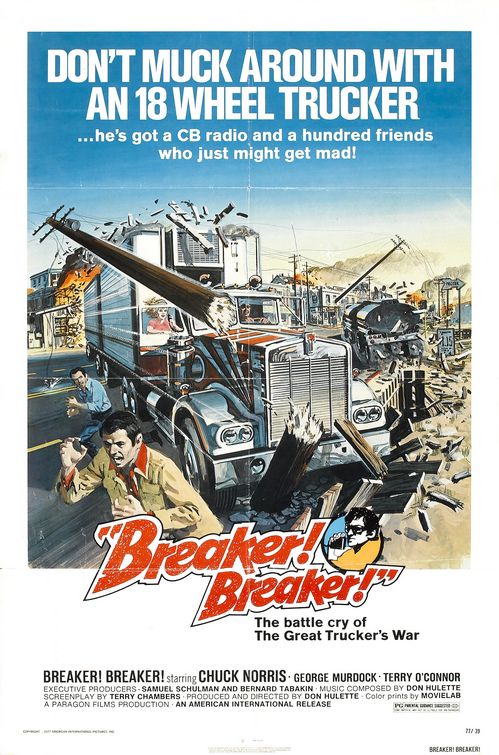 1000 piece jigsaw puzzle for the movie poster: Breaker! Breaker! (1977)