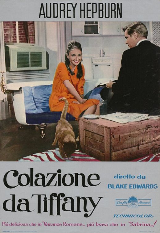 the movie poster: Breakfast at Tiffany's (1961) ver3