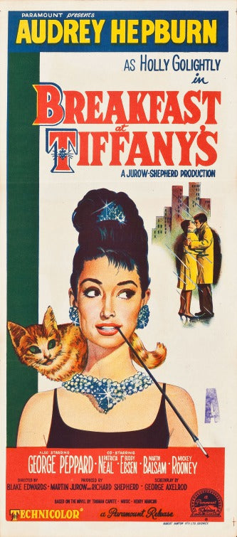 1000 piece jigsaw puzzle for the movie poster: Breakfast at Tiffany's (1961) ver5