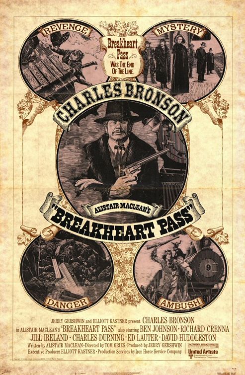 the movie poster: Breakheart Pass (1976)