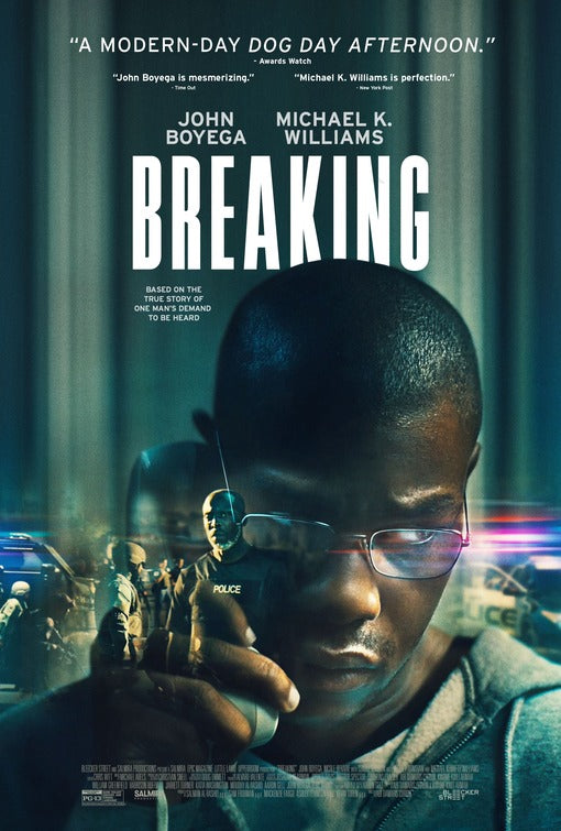 1000 piece jigsaw puzzle for the movie poster: Breaking (2022)