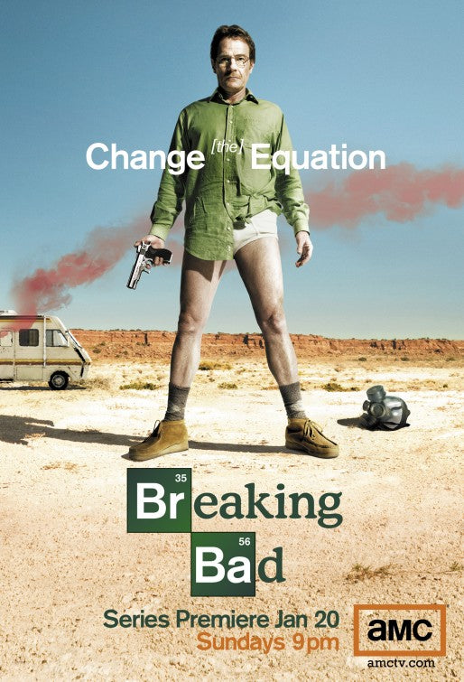 1000 piece jigsaw puzzle for tv poster: Breaking Bad