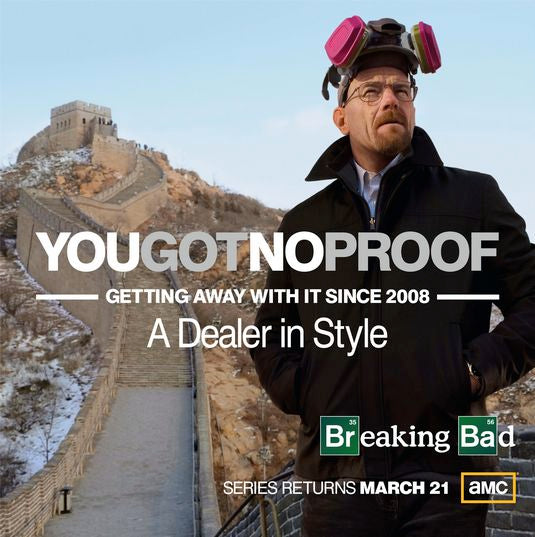 1000 piece jigsaw puzzle for tv poster: Breaking Bad, ver2