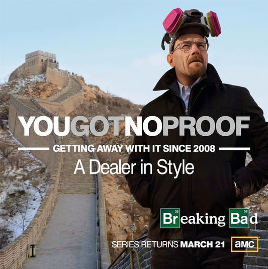 1000 piece jigsaw puzzle for tv poster: Breaking Bad, ver2