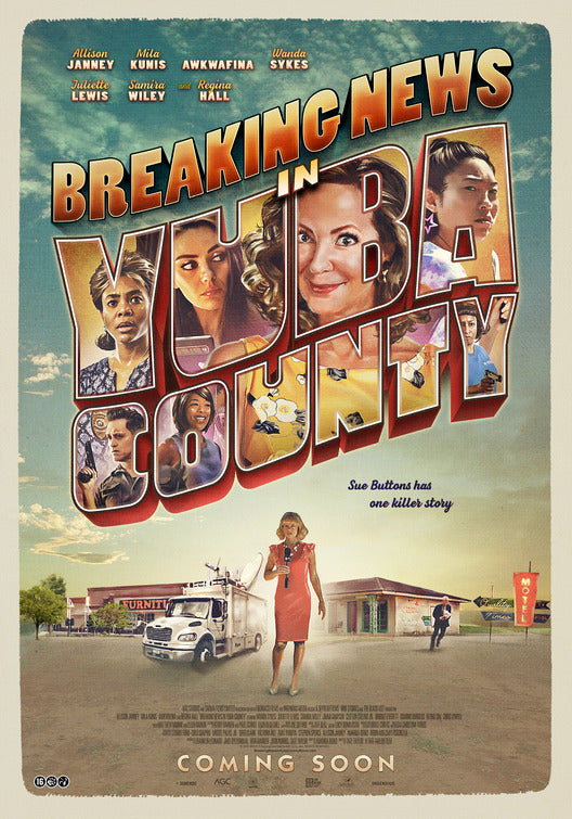 1000 piece jigsaw puzzle for the movie poster: Breaking News in Yuba County (2021) ver2