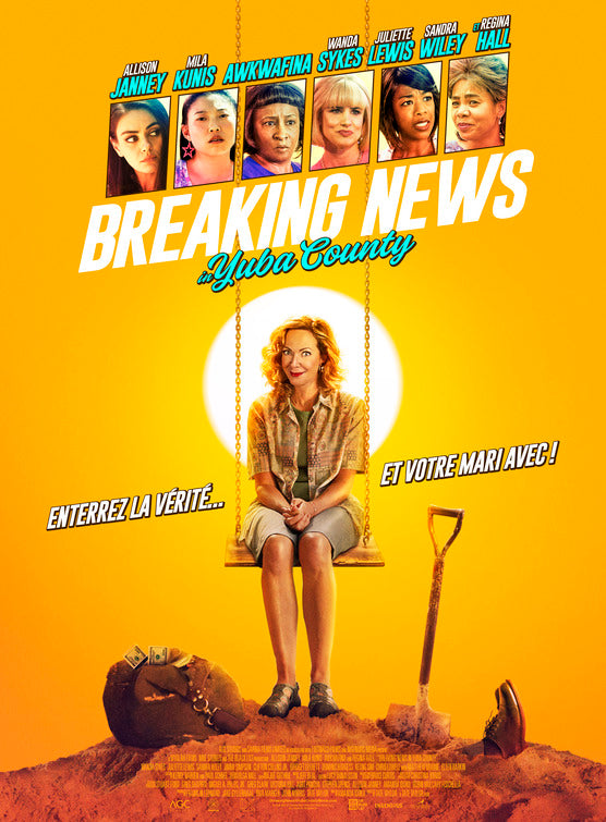1000 piece jigsaw puzzle for the movie poster: Breaking News in Yuba County (2021) ver3
