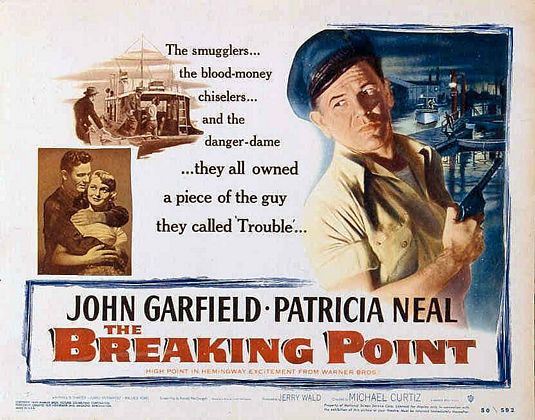 the movie poster: The Breaking Point (1950)