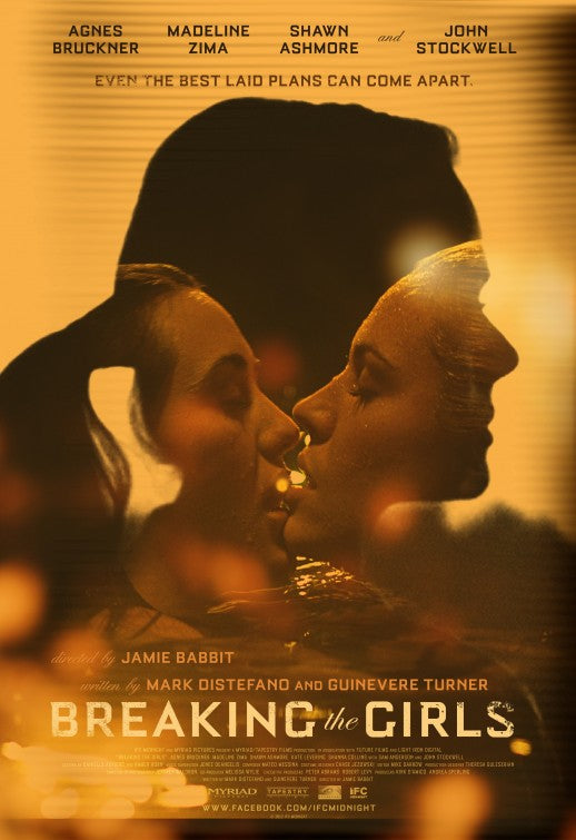 1000 piece jigsaw puzzle for the movie poster: Breaking the Girls (2013)