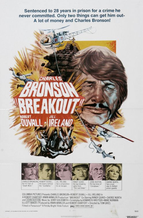 the movie poster: Breakout (1975)