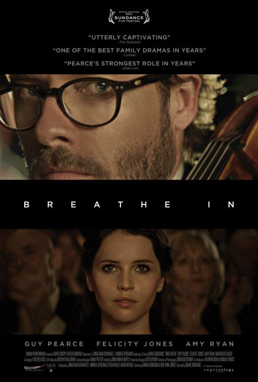 1000 piece jigsaw puzzle for the movie poster: Breathe In (2013)