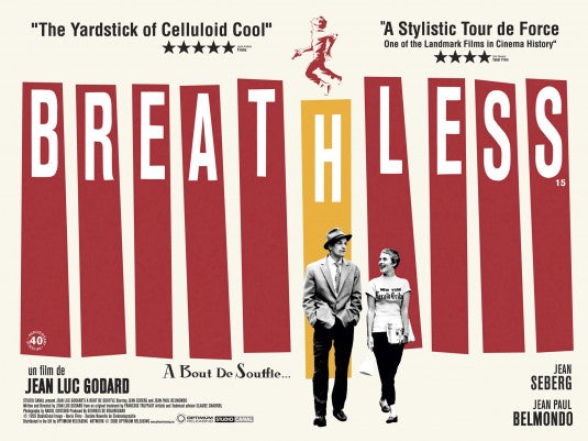 the movie poster: Breathless (1960)