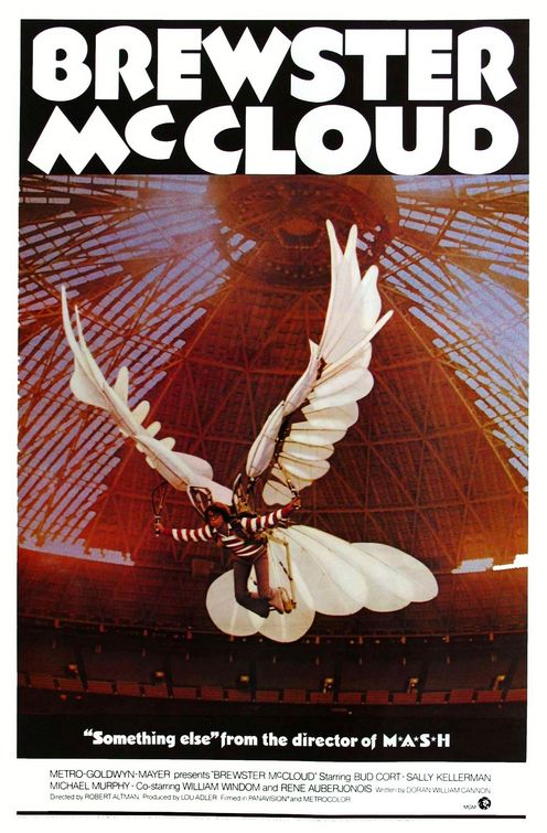 the movie poster: Brewster McCloud (1970)