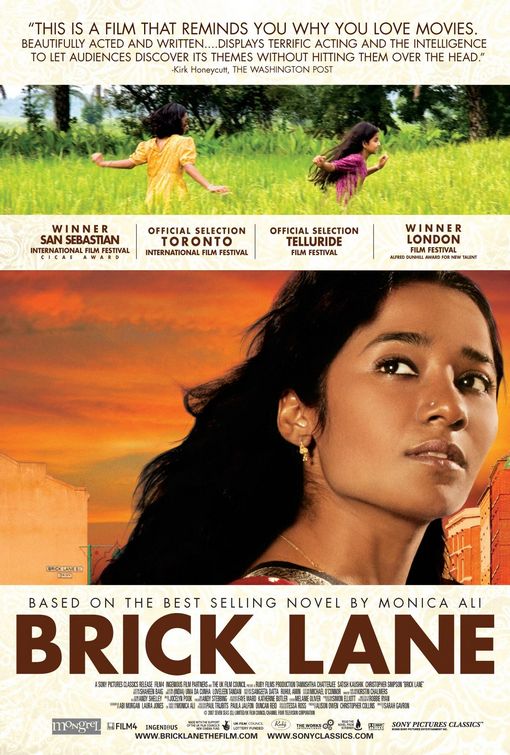 the movie poster: Brick Lane (2008)