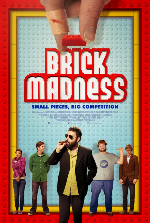 1000 piece jigsaw puzzle for the movie poster: Brick Madness (2017) ver2