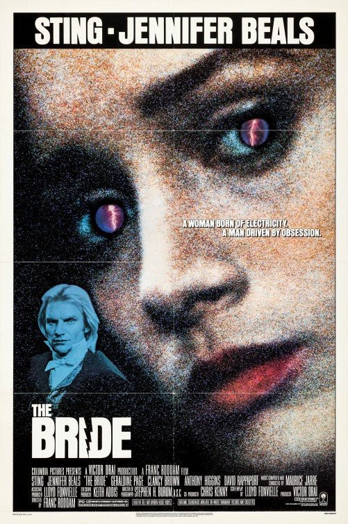 the movie poster: The Bride (1985)