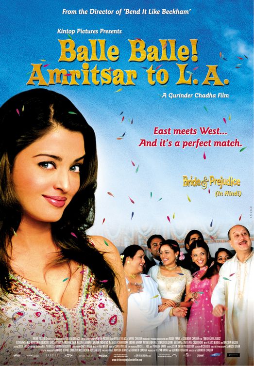 the movie poster: Bride & Prejudice (2004) ver4