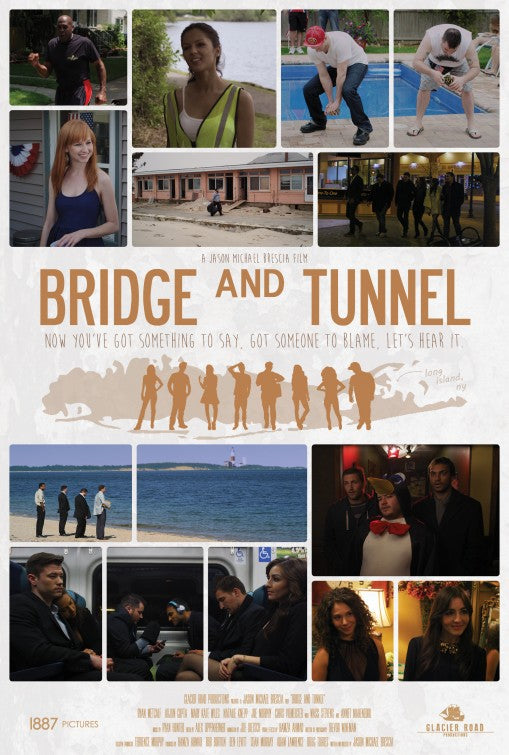 1000 piece jigsaw puzzle for the movie poster: Bridge and Tunnel (2014)