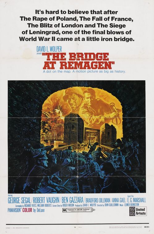 the movie poster: The Bridge at Remagen (1969)