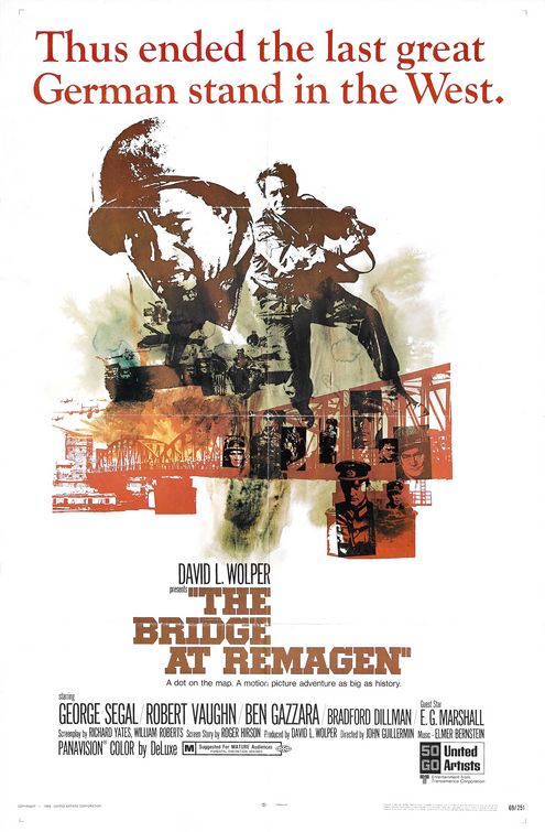 the movie poster: The Bridge at Remagen (1969) ver2