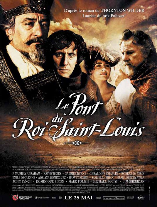 the movie poster: The Bridge of San Luis Rey (2005)