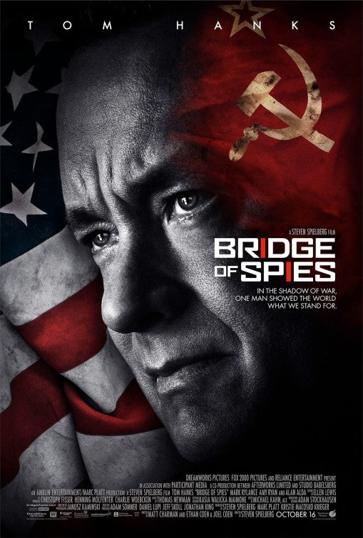 1000 piece jigsaw puzzle for the movie poster: Bridge of Spies (2015)