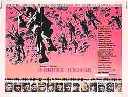 the movie poster: A Bridge Too Far (1977) ver3