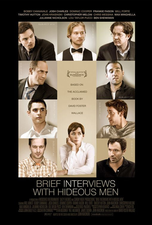 1000 piece jigsaw puzzle for the movie poster: Brief Interviews with Hideous Men (2009)