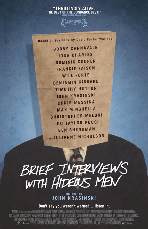 1000 piece jigsaw puzzle for the movie poster: Brief Interviews with Hideous Men (2009) ver2