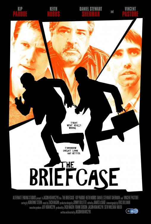 1000 piece jigsaw puzzle for the movie poster: The Briefcase (2011)