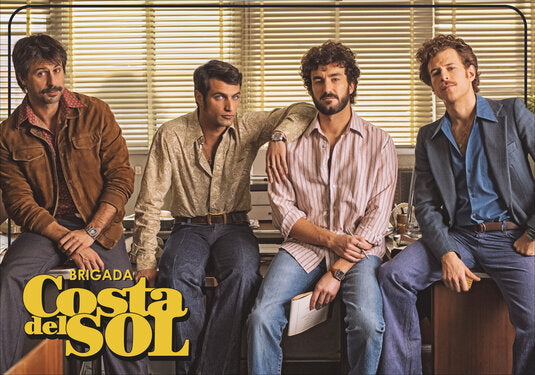 1000 piece jigsaw puzzle for tv poster: Brigada Costa del Sol, ver15