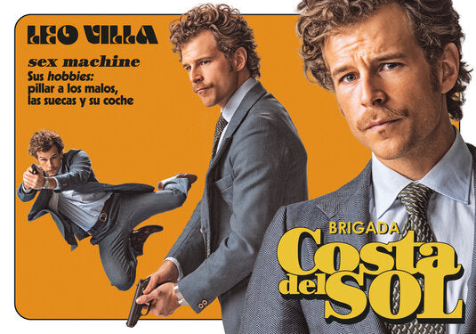 1000 piece jigsaw puzzle for tv poster: Brigada Costa del Sol, ver17