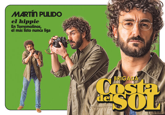 1000 piece jigsaw puzzle for tv poster: Brigada Costa del Sol, ver18