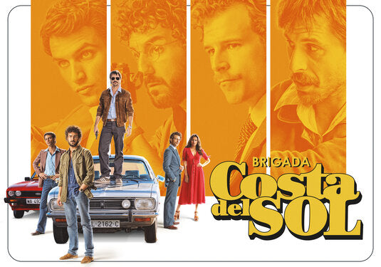 1000 piece jigsaw puzzle for tv poster: Brigada Costa del Sol, ver21