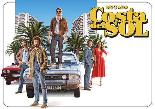 1000 piece jigsaw puzzle for tv poster: Brigada Costa del Sol, ver22