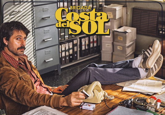 1000 piece jigsaw puzzle for tv poster: Brigada Costa del Sol, ver9