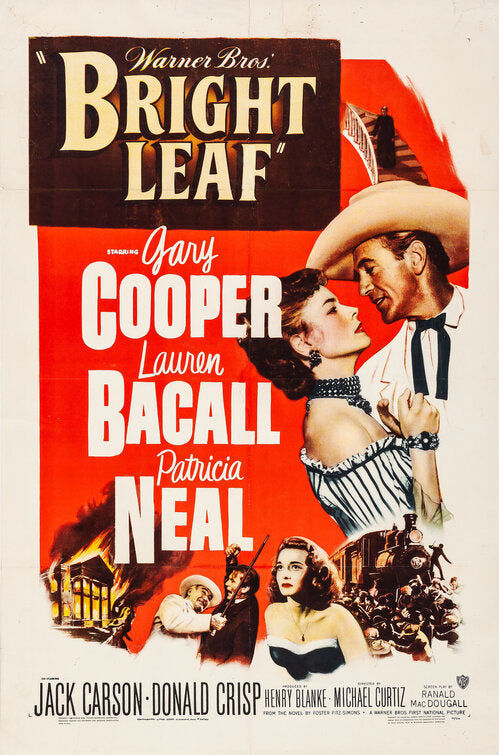 1000 piece jigsaw puzzle for the movie poster: Bright Leaf (1950)