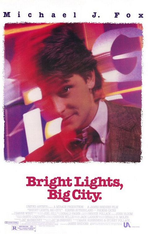 the movie poster: Bright Lights, Big City (1988)