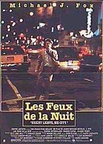 the movie poster: Bright Lights, Big City (1988) ver2