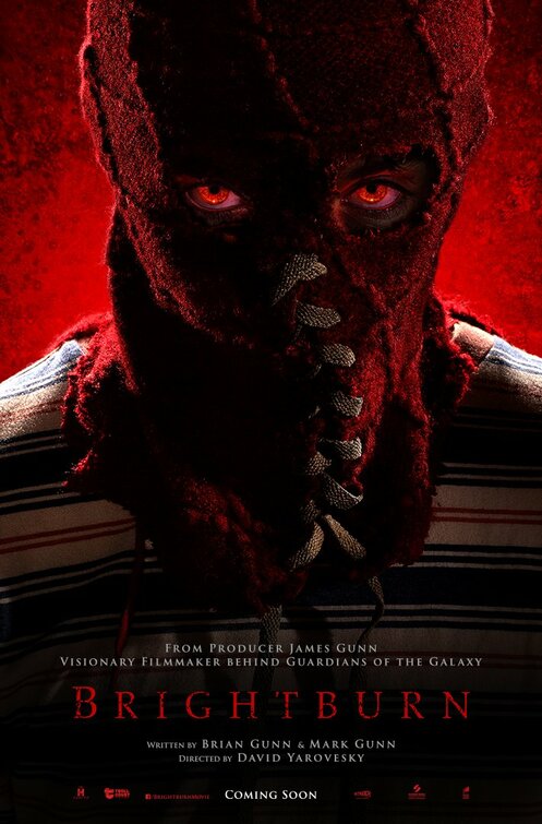 1000 piece jigsaw puzzle for the movie poster: Brightburn (2019) ver2