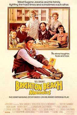 the movie poster: Brighton Beach Memoirs (1986)
