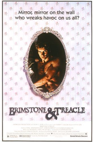 the movie poster: Brimstone & Treacle (1982)