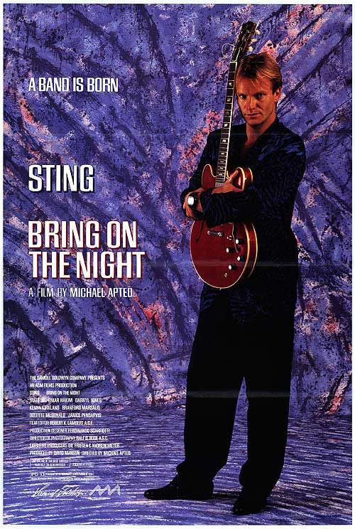 the movie poster: Bring on the Night (1985)