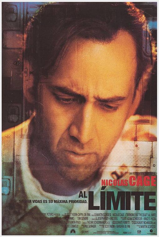 the movie poster: Bringing out the Dead (1999) ver2