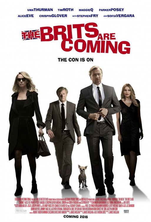 1000 piece jigsaw puzzle for the movie poster: The Brits Are Coming (2018)