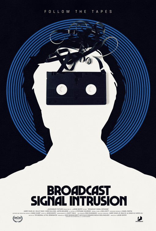 1000 piece jigsaw puzzle for the movie poster: Broadcast Signal Intrusion (2021)