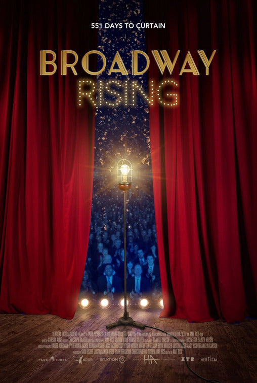 1000 piece jigsaw puzzle for the movie poster: Broadway Rising (2022)