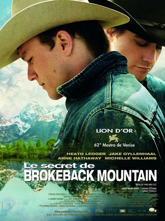 the movie poster: Brokeback Mountain (2005) ver2