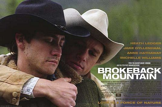 the movie poster: Brokeback Mountain (2005) ver3